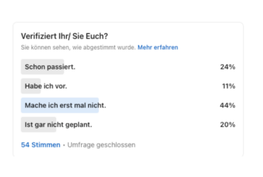 LinkedIn Verifizierung